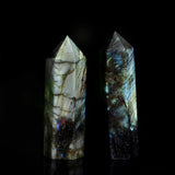 7PCS 2.2-2.6" Natural Healing Fluorite Crystals Wands Polishing Reiki Energy Stone Hexagonal Point Obelisk Large Gemstones for Meditation Therapy Grid Gifts (2.2inch/7pcs)
