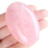 MAIBAOTA 2.4" Lapis Lazuli Crystal Stone Polished Palm Stone 0.7" Thick Natural Reiki Gemstone Worry Stone Healing Crystals Energy Balancing Anxiety Stress Relief Meditation 1 Pc