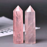 7PCS 2.2-2.6" Natural Healing Fluorite Crystals Wands Polishing Reiki Energy Stone Hexagonal Point Obelisk Large Gemstones for Meditation Therapy Grid Gifts (2.2inch/7pcs)