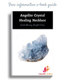 Sugandha Wellness Rainbow Moonstone Healing Crystal Necklace - Lunar Pendant Balance, Inner Light, Love & Creativity