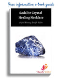 Sugandha Wellness Rainbow Moonstone Healing Crystal Necklace - Lunar Pendant Balance, Inner Light, Love & Creativity