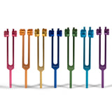 FMTY Tuning Fork for healing 7 chakra tuning fork set for meditation, yoga, energy balance, sound healing, Frequency Healing Devices