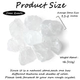 ZHIYUXI 2" Amethyst Rose Quartz Clear Quartz Fluorite Raw Crystals and Stones 4Pcs Crystals Bulk Real Crystals Decor Huge Rocks for Tumbling Witchcraft Wrapping Fountain Rocks Cabbing Room Decor