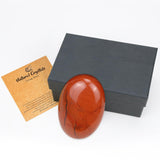 MAIBAOTA 2.4" Lapis Lazuli Crystal Stone Polished Palm Stone 0.7" Thick Natural Reiki Gemstone Worry Stone Healing Crystals Energy Balancing Anxiety Stress Relief Meditation 1 Pc