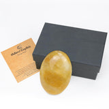 MAIBAOTA 2.4" Lapis Lazuli Crystal Stone Polished Palm Stone 0.7" Thick Natural Reiki Gemstone Worry Stone Healing Crystals Energy Balancing Anxiety Stress Relief Meditation 1 Pc