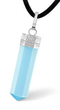 Sugandha Wellness Rainbow Moonstone Healing Crystal Necklace - Lunar Pendant Balance, Inner Light, Love & Creativity