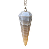 Amazing Gemstone Rainbow Moonstone Crystal Pendulum for Divination - Certified Dowsing Crystals and Healing Stones for Chakra Balancing and Meditation - Enhance Reiki Spiritual Growth