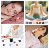 Healing Crystals Set, 28 Pcs Crystals and Healing Stones 7 Chakra Kits Obsidian Real Spiritual Protection Natural Reiki Energy Meditation Crystals for Beginners Wooden Box, Crystal Gifts for Women