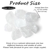 ZHIYUXI 2" Amethyst Rose Quartz Clear Quartz Fluorite Raw Crystals and Stones 4Pcs Crystals Bulk Real Crystals Decor Huge Rocks for Tumbling Witchcraft Wrapping Fountain Rocks Cabbing Room Decor