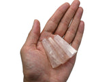 Luminous Amazing Gemstone Set of 3 Amethyst, Rose Quartz, Black Tourmaline Crystal Towers - Natural Healing Crystal Point Obelisk for Reiki Healing and Crystal Grid (2 Inch to 3 Inch)