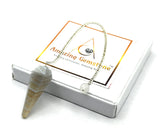 Amazing Gemstone Rainbow Moonstone Crystal Pendulum for Divination - Certified Dowsing Crystals and Healing Stones for Chakra Balancing and Meditation - Enhance Reiki Spiritual Growth
