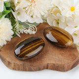 MAIBAOTA 2.4" Lapis Lazuli Crystal Stone Polished Palm Stone 0.7" Thick Natural Reiki Gemstone Worry Stone Healing Crystals Energy Balancing Anxiety Stress Relief Meditation 1 Pc