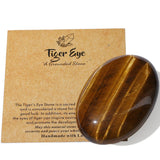 MAIBAOTA 2.4" Lapis Lazuli Crystal Stone Polished Palm Stone 0.7" Thick Natural Reiki Gemstone Worry Stone Healing Crystals Energy Balancing Anxiety Stress Relief Meditation 1 Pc