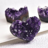 Amethyst Cluster Quartz Purple Raw Gem Stones Gift for Meditation Decor Energy Balance Reiki 1.2-2"/3-5cm