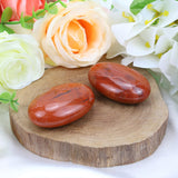 MAIBAOTA 2.4" Lapis Lazuli Crystal Stone Polished Palm Stone 0.7" Thick Natural Reiki Gemstone Worry Stone Healing Crystals Energy Balancing Anxiety Stress Relief Meditation 1 Pc