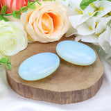 MAIBAOTA 2.4" Lapis Lazuli Crystal Stone Polished Palm Stone 0.7" Thick Natural Reiki Gemstone Worry Stone Healing Crystals Energy Balancing Anxiety Stress Relief Meditation 1 Pc