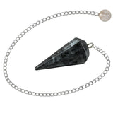 Amazing Gemstone Rainbow Moonstone Crystal Pendulum for Divination - Certified Dowsing Crystals and Healing Stones for Chakra Balancing and Meditation - Enhance Reiki Spiritual Growth