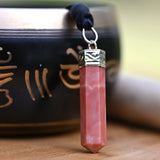 Sugandha Wellness Rainbow Moonstone Healing Crystal Necklace - Lunar Pendant Balance, Inner Light, Love & Creativity