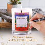 Magnificent 101 Set of 3 Long-Lasting 7 Chakras Plants Aromatherapy Candles | 10.5 Oz - 42-Hour Burn | 100% Soy Wax & Herbs | Ideal for Meditation, Energy Cleansing & Manifestation