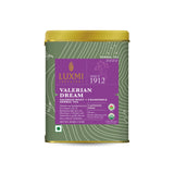 Luxmi Estates - Valerian Dream - Organic Valerian Root Tea for Sleep - Loose Leaf - 50g (25 Cups) | with Valerian Root, Chamomile & Lavender | Perfect Wellness Sleep Tea