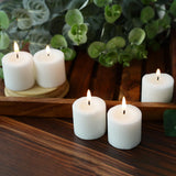 Welburn Veda&Co™ Votive Candles - Pack of 144, Upto 12 Hours Burn Time, 100% Fully Refined Paraffin Wax, Smokeless, Unscented, for Home Decor, Spa, Weddings, Birthdays, Holidays, Party (White)