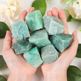 ZHIYUXI 2" Amethyst Rose Quartz Clear Quartz Fluorite Raw Crystals and Stones 4Pcs Crystals Bulk Real Crystals Decor Huge Rocks for Tumbling Witchcraft Wrapping Fountain Rocks Cabbing Room Decor