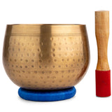 Meditative Himalayan Singing Bowl with Mallet and Cushion -Tibetan Sound Bowls for Energy Healing, Mindfulness, Grounding, Sleep - Exquisite Feng Shui Meditation Bowls