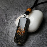 Sugandha Wellness Rainbow Moonstone Healing Crystal Necklace - Lunar Pendant Balance, Inner Light, Love & Creativity