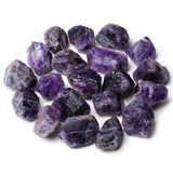 ZHIYUXI 2" Amethyst Rose Quartz Clear Quartz Fluorite Raw Crystals and Stones 4Pcs Crystals Bulk Real Crystals Decor Huge Rocks for Tumbling Witchcraft Wrapping Fountain Rocks Cabbing Room Decor