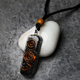 Sugandha Wellness Rainbow Moonstone Healing Crystal Necklace - Lunar Pendant Balance, Inner Light, Love & Creativity