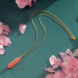 VIBILIA Healing Crystal Necklace Wire Wrapped Natural Amethyst Stone Point Pendant Necklace Hexagonal Reiki Spiritual Quartz Gemstone Stone Jewelry for Women Men