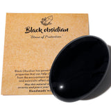MAIBAOTA 2.4" Lapis Lazuli Crystal Stone Polished Palm Stone 0.7" Thick Natural Reiki Gemstone Worry Stone Healing Crystals Energy Balancing Anxiety Stress Relief Meditation 1 Pc