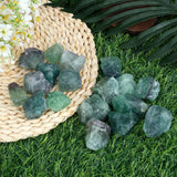 ZHIYUXI 2" Amethyst Rose Quartz Clear Quartz Fluorite Raw Crystals and Stones 4Pcs Crystals Bulk Real Crystals Decor Huge Rocks for Tumbling Witchcraft Wrapping Fountain Rocks Cabbing Room Decor