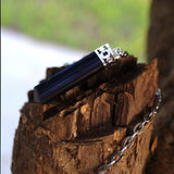 Sugandha Wellness Rainbow Moonstone Healing Crystal Necklace - Lunar Pendant Balance, Inner Light, Love & Creativity