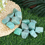 ZHIYUXI 2" Amethyst Rose Quartz Clear Quartz Fluorite Raw Crystals and Stones 4Pcs Crystals Bulk Real Crystals Decor Huge Rocks for Tumbling Witchcraft Wrapping Fountain Rocks Cabbing Room Decor
