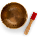 Meditative Himalayan Singing Bowl with Mallet and Cushion -Tibetan Sound Bowls for Energy Healing, Mindfulness, Grounding, Sleep - Exquisite Feng Shui Meditation Bowls