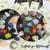 ZHIYUXI 2" Amethyst Rose Quartz Clear Quartz Fluorite Raw Crystals and Stones 4Pcs Crystals Bulk Real Crystals Decor Huge Rocks for Tumbling Witchcraft Wrapping Fountain Rocks Cabbing Room Decor