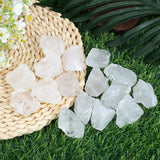 ZHIYUXI 2" Amethyst Rose Quartz Clear Quartz Fluorite Raw Crystals and Stones 4Pcs Crystals Bulk Real Crystals Decor Huge Rocks for Tumbling Witchcraft Wrapping Fountain Rocks Cabbing Room Decor
