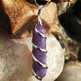Sugandha Wellness Rainbow Moonstone Healing Crystal Necklace - Lunar Pendant Balance, Inner Light, Love & Creativity