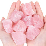 ZHIYUXI 2" Amethyst Rose Quartz Clear Quartz Fluorite Raw Crystals and Stones 4Pcs Crystals Bulk Real Crystals Decor Huge Rocks for Tumbling Witchcraft Wrapping Fountain Rocks Cabbing Room Decor