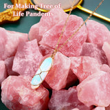 Ecation 40 Pieces Healing Crystal Wands Hexagonal Handmade Amethyst Rose Quartz Chakra Reiki Points Faceted Prism Bars for Meditation Crystal Therapy, 1 Inch-1.4 inch