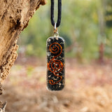 Sugandha Wellness Rainbow Moonstone Healing Crystal Necklace - Lunar Pendant Balance, Inner Light, Love & Creativity