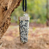 Sugandha Wellness Rainbow Moonstone Healing Crystal Necklace - Lunar Pendant Balance, Inner Light, Love & Creativity