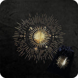 CRAFTERIAN Tarot Cloth and Bag Set Gold Foil (Gold Foil)