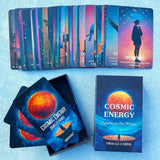 GZXINKE Cosmic Oracle Cards, Universe Message Oracle Cards for Beginners, Inner Strength, Spiritual Guidance Oracle Deck, Universal Wisdom for Daily Use, Readings, and Meditation
