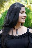 Sugandha Wellness Rainbow Moonstone Healing Crystal Necklace - Lunar Pendant Balance, Inner Light, Love & Creativity