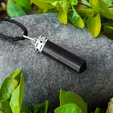 Sugandha Wellness Rainbow Moonstone Healing Crystal Necklace - Lunar Pendant Balance, Inner Light, Love & Creativity