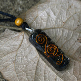 Sugandha Wellness Rainbow Moonstone Healing Crystal Necklace - Lunar Pendant Balance, Inner Light, Love & Creativity