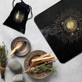 CRAFTERIAN Tarot Cloth and Bag Set Gold Foil (Gold Foil)