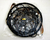 Dream Catcher Dreamcatcher - Brown Suede with Turquoise Details - Handmade, Large Size - 28" Long x 9" Diameter - OMA® Brand